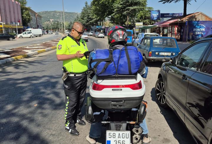 Eğirdir'de kasksız ve ehliyetsiz sürücülere geçit yok