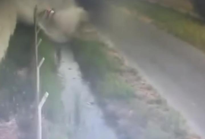 Otomobil sulama kanalına devrildi: 2 yaralı