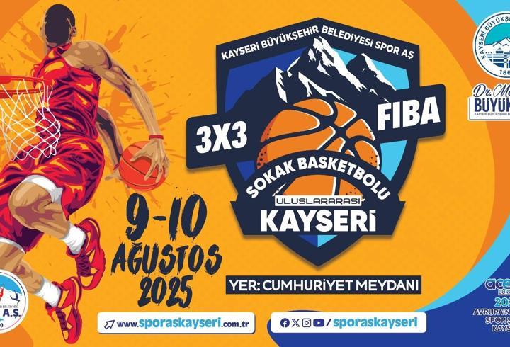 Kayseri’de Uluslararası Basketbol Turnuvası düzenlenecek