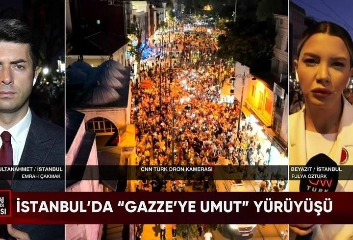 İstanbul ''Gazze'' için yürüyor!