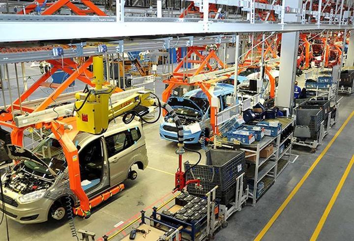 Otomotivde üretim yüzde 1, ihracat yüzde 9 arttı