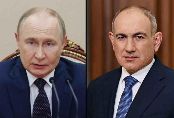 Putin, Paşinyan ile telefonda görüştü