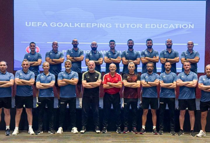 TFF, kaleci antrenörlüğü kursunda bir ilki gerçekleştirdi
