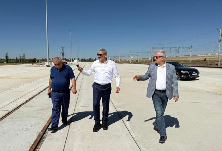 Andaval Yükleme Merkezi açılışa hazırlanıyor