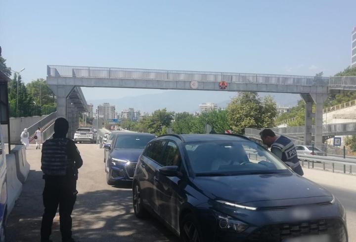 Antalya'da çalıntı araç denetimi