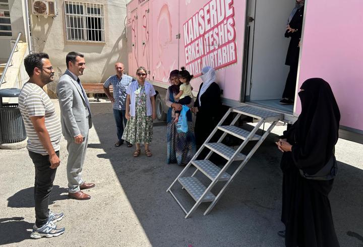 Hani Kaymakamı Kürkcü’den KETEM aracına ziyaret
