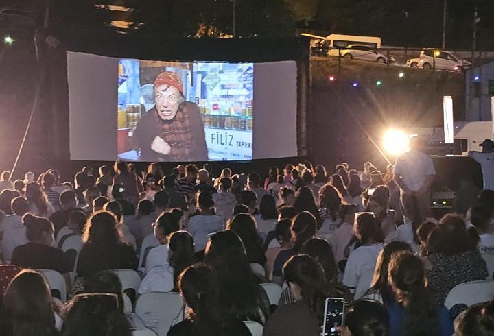 Edirne’de ‘Neşeli Günler’ filmi gösterimi yapıldı
