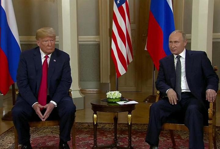 Tarihi görüşme öncesinde Putin'den Trump'a övgü