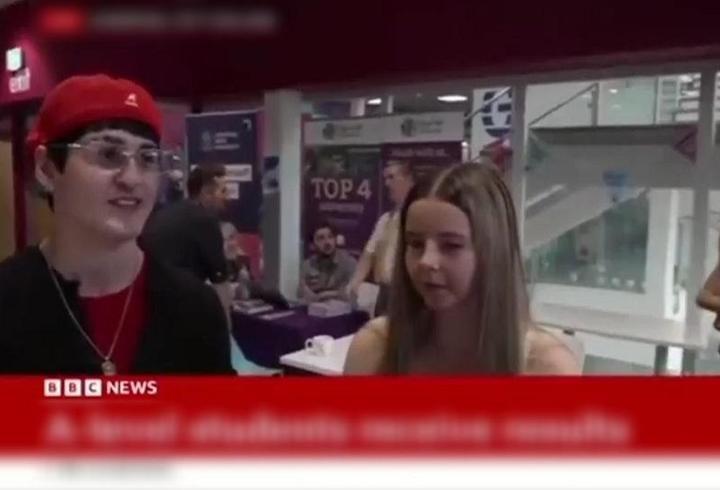 BBC'yi suçladı: Liseli öğrenciden Gazze'de soykırımı bitirin çağrısı