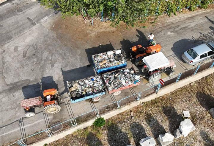 Perge Antik Kenti'nde çevre temizliği