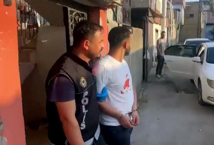 Torbacı, evine yapılan baskınla yakalandı