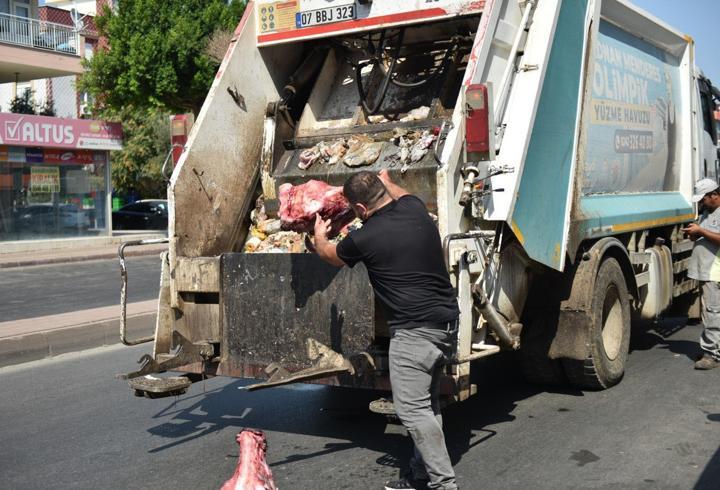 Sağlıksız koşullardaki etlere el konuldu