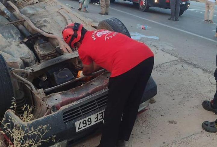 Otomobil takla attı:6 yaralı