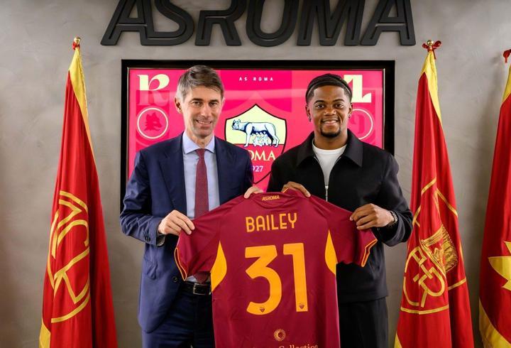 Fenerbahçe'yle adı anılan Leon Bailey, Roma'ya kiralık gitti