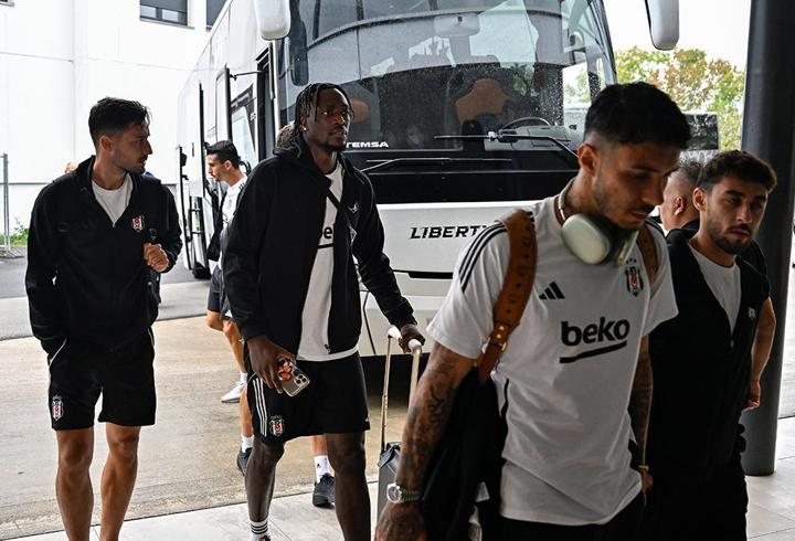 Beşiktaş kafilesi, İsviçre'ye geldi