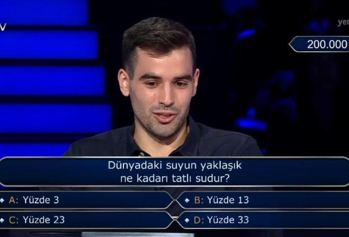 Dünyadaki suyun yaklaşık ne kadarı tatlı sudur?