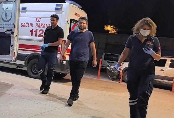 Fabrikada üzerine asidik asit sıçrayan işçi yaralandı 