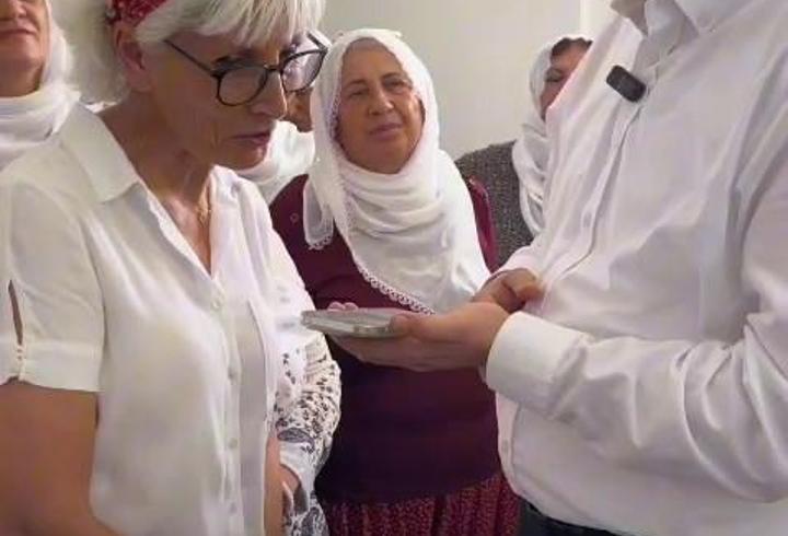 Yangında zarar gören kooperatife makine desteği