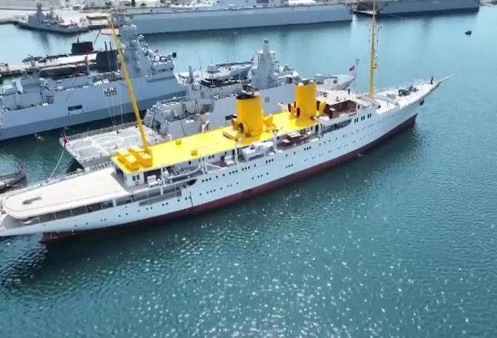 Savarona yatı Mavi Vatan Teknofest’e hazır