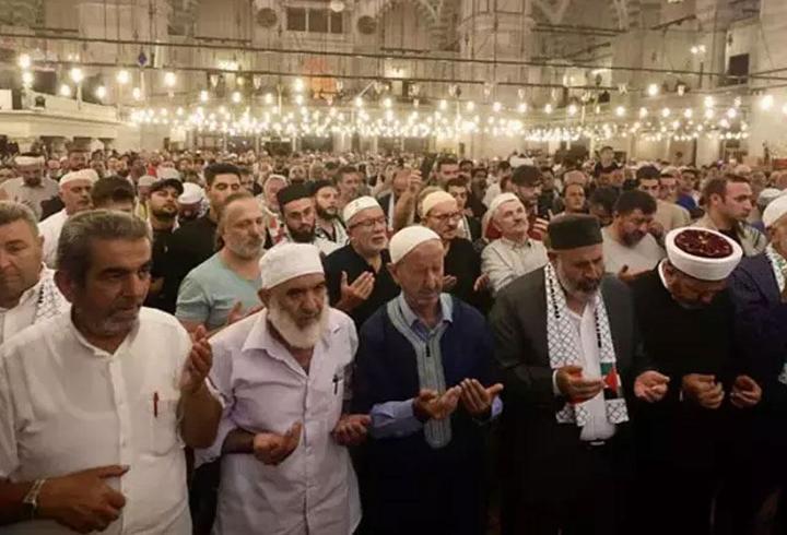 İstanbul'da Gazze için dua programı