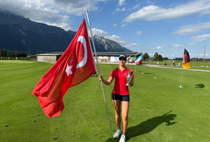 Milli golfçülerden, Liechtenstein'da dikkat çeken başarı