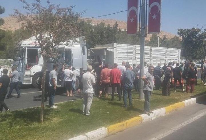 Mardin’de 5 araç zincirleme kazaya karıştı