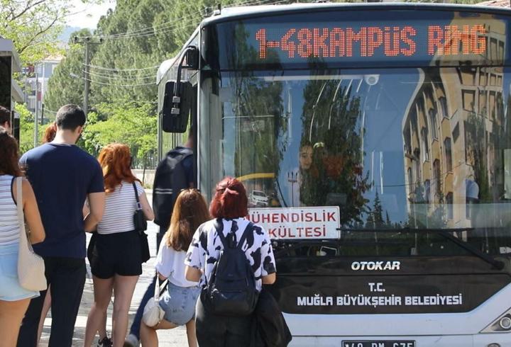 Muğla'da üniversite öğrencilerine Akyaka ulaşımı 1 TL