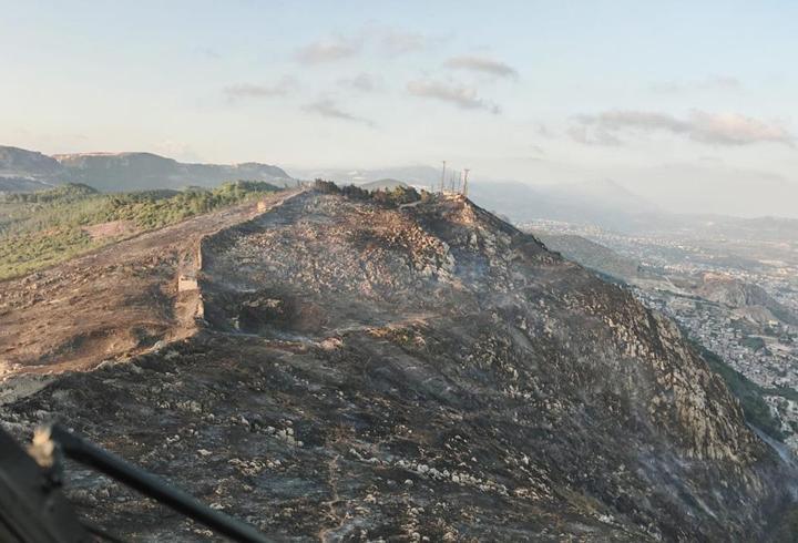 Hatay Antakya’da orman yangını 16 saat sonra kontrol altına alındı