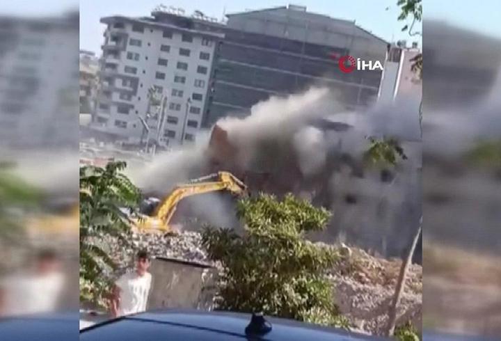 İş makinesi operatörü ölümden döndü