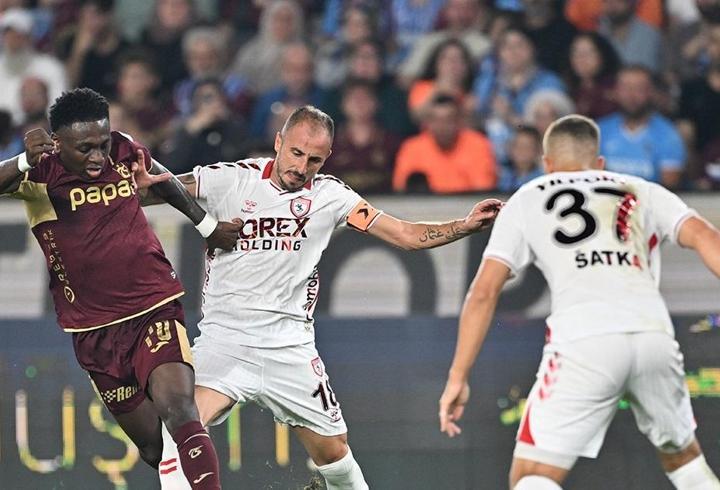 Karadeniz derbisinde kazanan yok! Trabzonspor - Samsunspor…