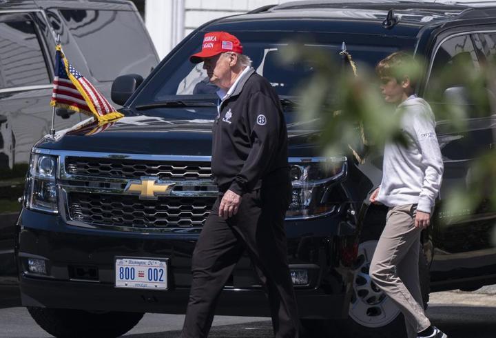 SON DAKİKA... Günlerdir haber alınamıyordu: Trump'tan ilk görüntü geldi