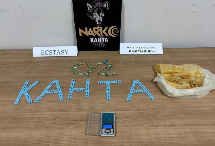 Kahta'da uyuşturucu operasyonunda 1 şüpheli yakalandı