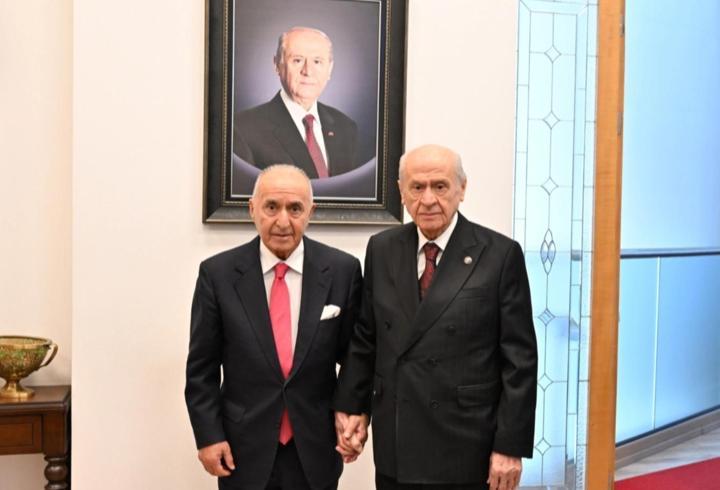 Son Dakika: MHP lideri Bahçeli, eski CHP Genel Başkanı Çetin ile görüştü