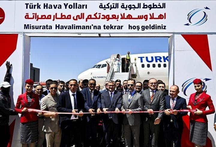 THY, 10 yıl aradan sonra Misrata seferlerine yeniden başladı