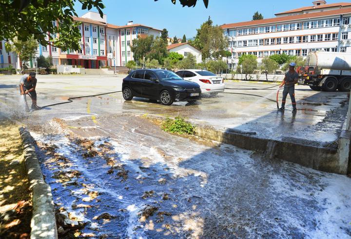 Okullarda temizlik seferberliği