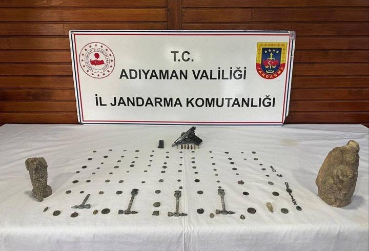 Adıyaman'da tarihi eser operasyonu: 4 gözaltı