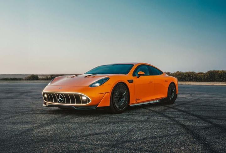 Mercedes Concept AMG GT XX'den rekor