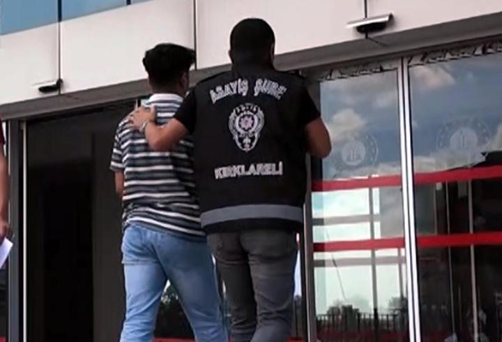  Kırklareli'de dolandırıcılık şüphelisi tutuklandı