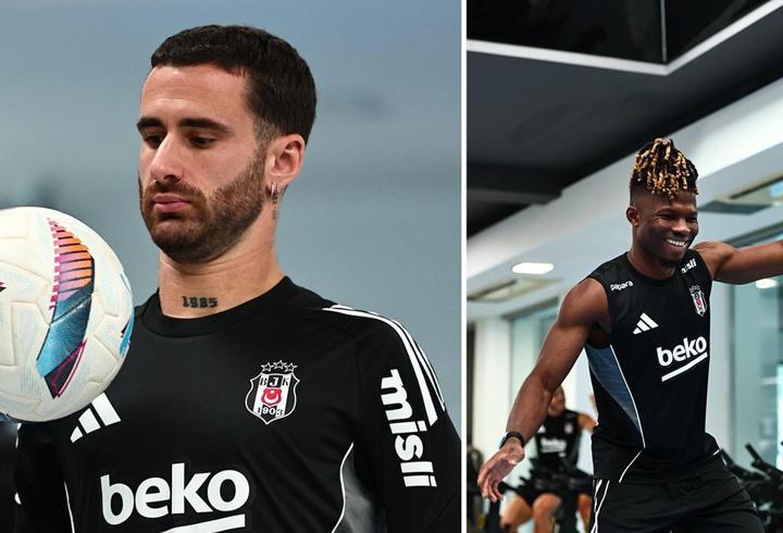 Beşiktaş, Başakşehir maçı hazırlıklarını salonda sürdürdü