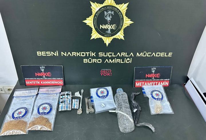 Adıyaman'da 1 ayda uyuşturucuya 14 gözaltı