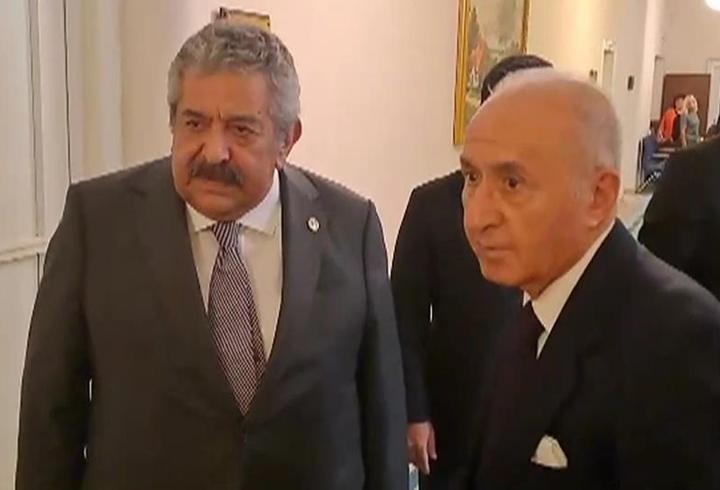 Hikmet Çetin ve Feti Yıldız görüştü