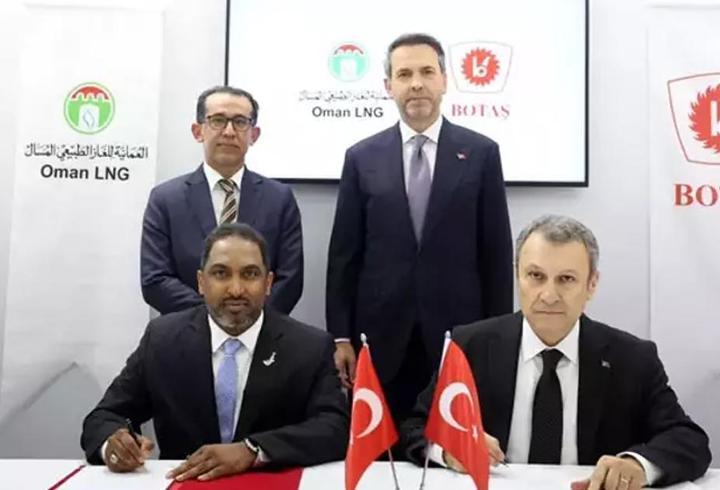BOTAŞ ile Oman LNG arasında işbirliği anlaşması imzalandı