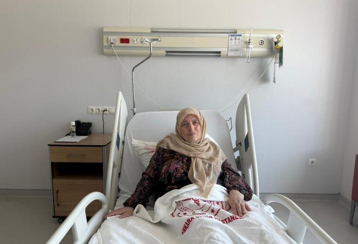 5 saatlik ameliyatla sağlığına kavuştu