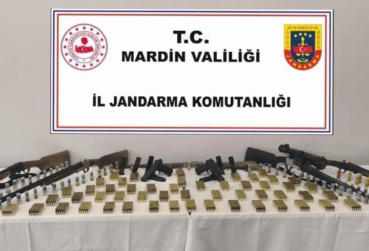 Mardin’de silah kaçakçılığı operasyonu: 2 gözaltı