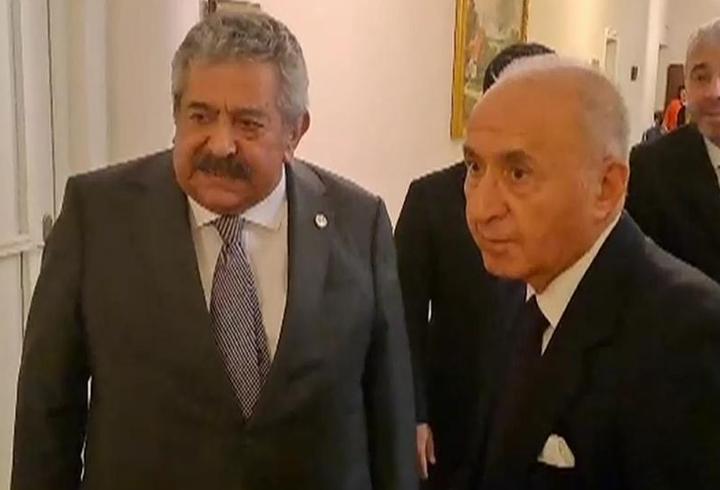 Hikmet Çetin MHP'li Yıldız'la görüştü