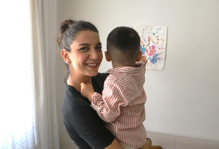 Annesi gibi bir çocuğa koruyucu anne oldu