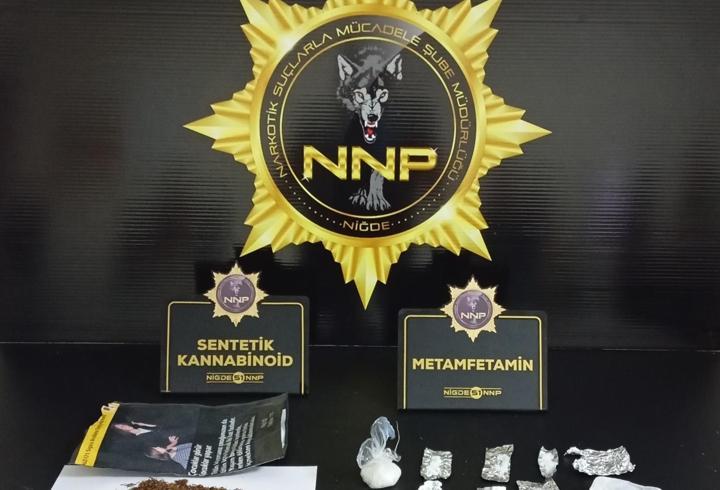 Niğde'de uyuşturucu satıcılarına operasyon: 3 tutuklama