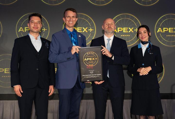 AJet, APEX’ten iki yılda iki uluslararası ödül kazandı