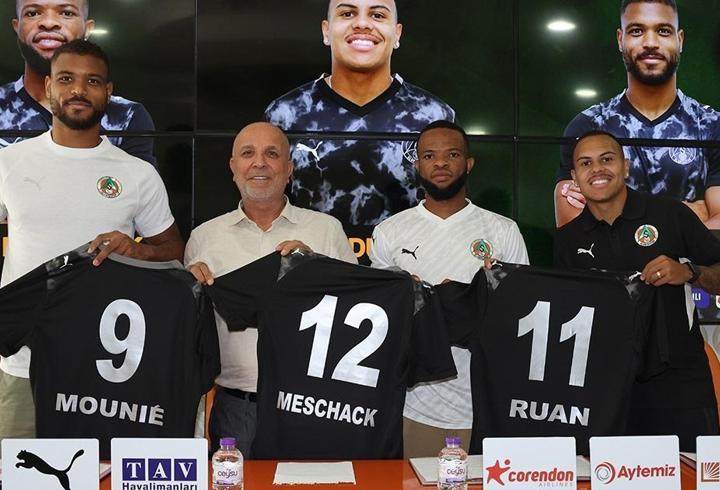 Alanyaspor’da 3 transfer birden