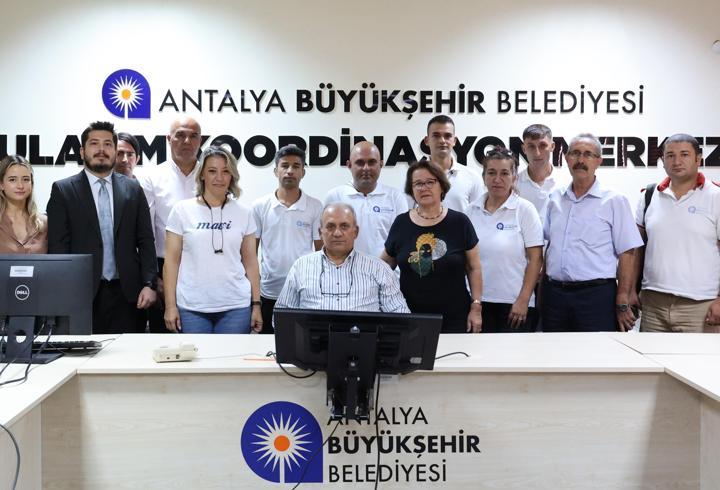 Antalya’da toplu ulaşım şoförlerine hizmet içi eğitim
